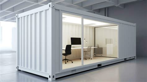 Mobile office buildings or container site office for construction site ...