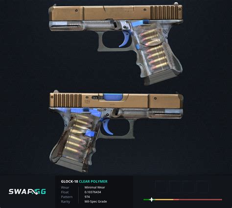 Stattrak Glock Moonrise Field Tested Swap Gg