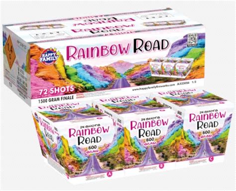 RAINBOW ROAD – Black Cat Wholesale Fireworks