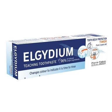 Elgydium Timer Обучителна детска паста за зъби х50 мл