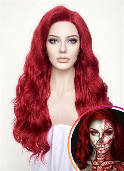 Red Color Wigs | Wig Is Fashion