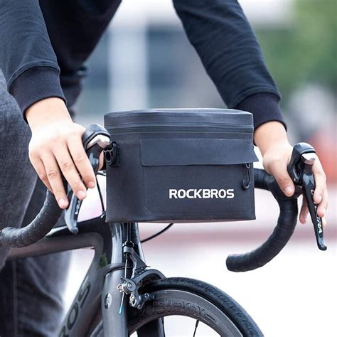 Rockbros Bicicleta Guiador Saco Prova Dwaterproof Gua Bicicleta