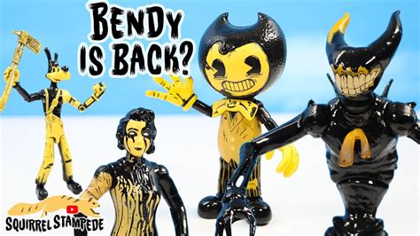 Bendy And The Ink Machine Dark Revival Is Back New Figures Jakks