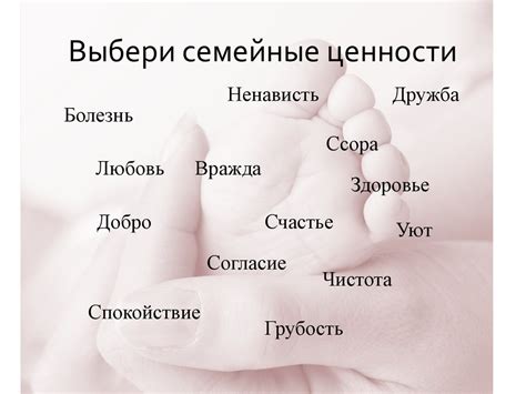 "Семья и семейные ценности" Классный час для учащихся 5 класса ...