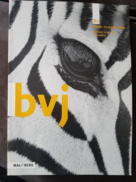 Biologie Voor Jou Werkboek A Vmbo Gt Tweedehands Boekenbalie