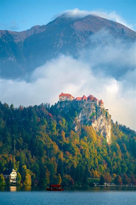 Bled Castle Above Lake Bled in Slovenia Stock Photo - Image of fortress ...