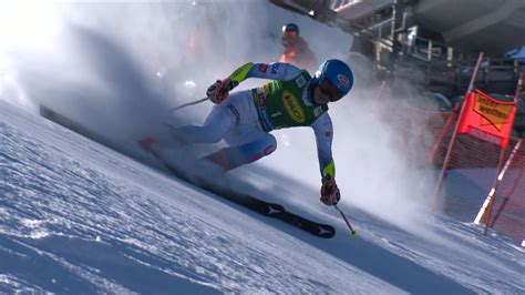 Mikaela Shiffrin takes World Cup opener by just .14 | NBC Olympics