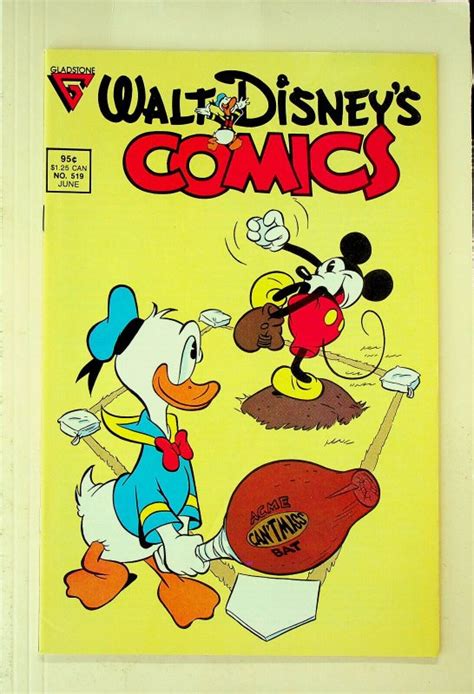 Walt Disneys Comics And Stories 519 Jun 1987 Gladstone Near Mint