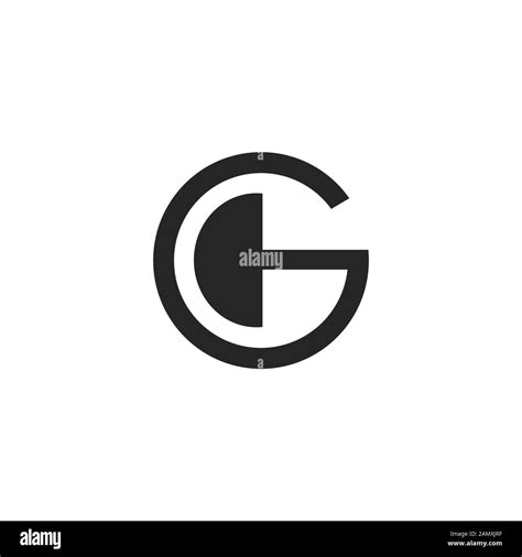 Initial Letter G Logo Vector Design Stock Vector Image And Art Alamy