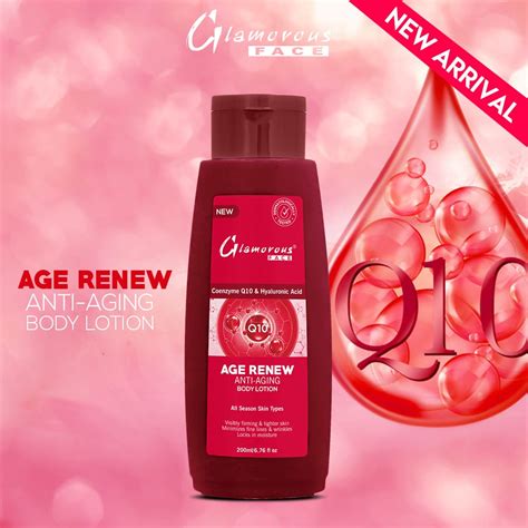 Glamorous Face Age Renew Anti Aging Body Lotion Ml Eshaistic Pk