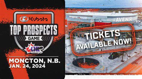 Tickets For 2024 Kubota CHL NHL Top Prospects Game Now Available For