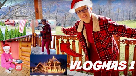 VLOGMAS 1 W TYM ROKU CAŁA GÓRSKA CHATA BĘDZIE W LAMPKACH DEKORUJE