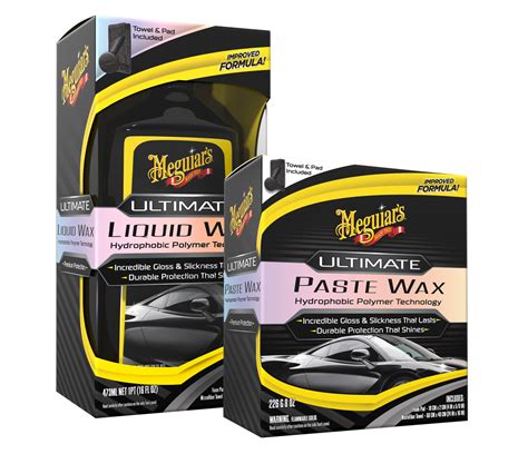 Meguiars Ultimate Liquid Wax Meguiars Ultimate Paste Wax