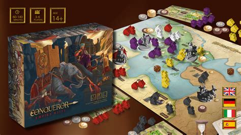 Conqueror: Empire Rises Gamefound Spotlight - EverythingBoardGames.com