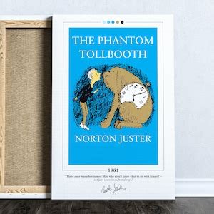 The Phantom Tollbooth Book Cover Poster Norton Juster, Phantom ...