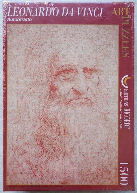 Ricordi Self Portrait Leonardo Da Vinci Rare Puzzles