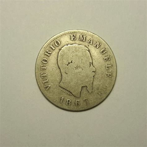 Italia 1 Lira 1863 Silber Kaufen Auf Ricardo