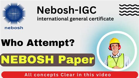 Nebosh Paper Who To Pass Nebosh Paper Who Attempts Discuss