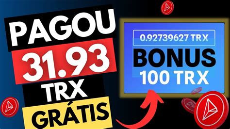 Ganhe Trx Gr Tis Para Minerarmineradora Trx Pagou Trx