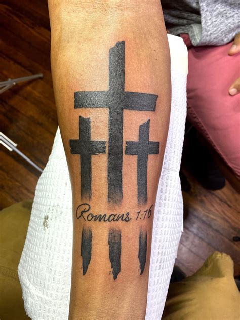 Unashamed Romans 1:16 Tattoo