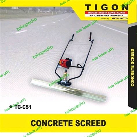 Promo Mesin Perata Semen Concrete Screed Tigon Blade Meter Original