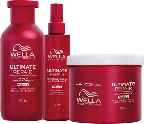 Kit Wella Professionals Ultimate Repair Triplo Beleza Na Web