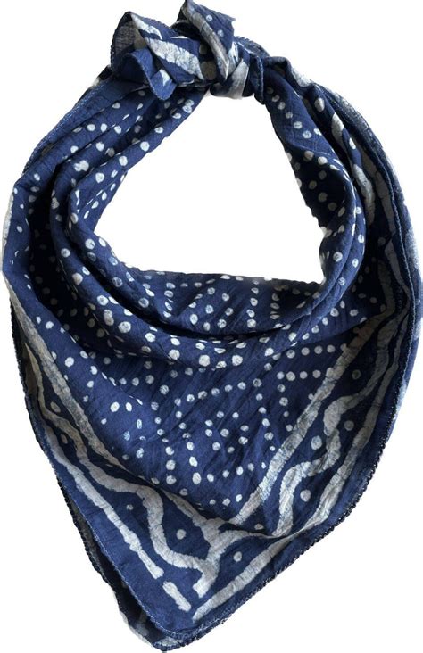 Organic Cotton Bandana Moselle Bandana Scarf Paisley Design Scarf