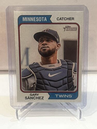 Gary Sanchez 2023 Topps Heritage Flip Stock 122 EBay