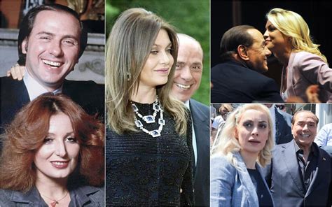 Silvio Berlusconi Le Compagne Ed Ex Fidanzate Da Carla Dalloglio