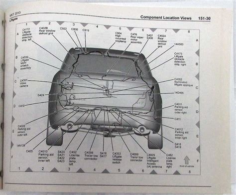 2013 Lincoln MKT Electrical Wiring Diagrams Manual