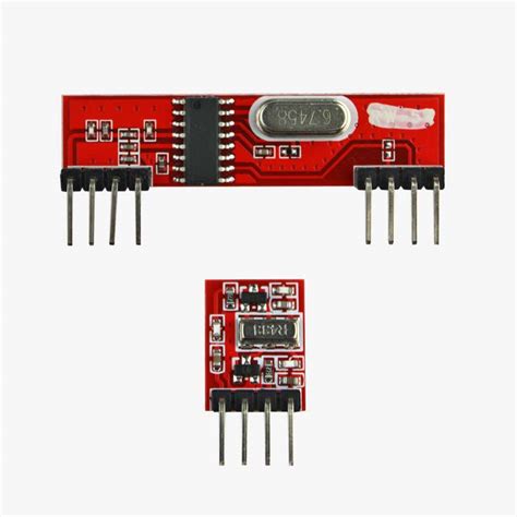 433mhz Rf Transmitter And Receiver Wireless Module Quartzcomponents