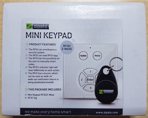 Verkauft Verkaufe Z Wave Rfid Mini Keypad