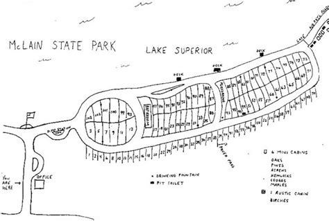 South Higgins Lake State Park Map - Printable Map