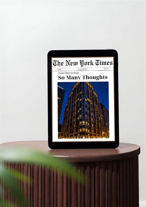 Custom New York Times Poster Personalized Ts For Friends Couples