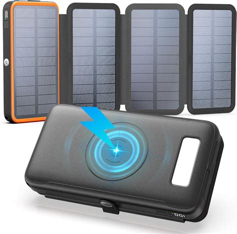 Amazon.com: SOARAISE Solar Charger 25000mAh Wireless Portable Charger