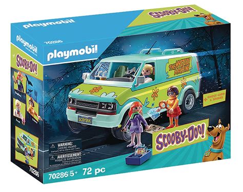 DEC198631 PLAYMOBIL SCOOBY DOO MYSTERY MACHINE SET Previews World