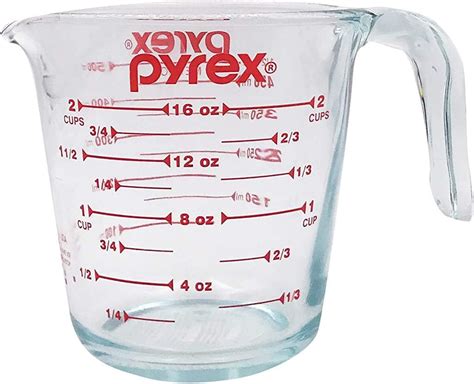 Pyrex Prepware Recipiente De Medida Con Capacidad Para Tazas Empaque