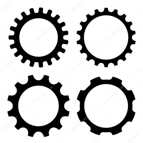 Gear Wheel Icon Stock Vector Image By Arcady 93990112