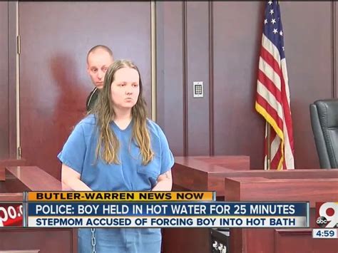 Stepmom Accused Of Forcing Boy Into Hot Bath Appears In Court