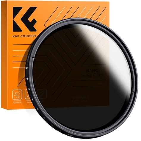 58Mm Variable Nd Filter Kentfaith KENTFAITH