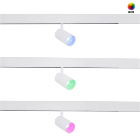 Rgb Cct Magnetic Track Led Spotlight V W White