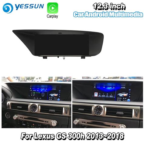 YESSUN 10 25 For Lexus GS 300h 2013 2018 Car Android Carplay GPS Navi