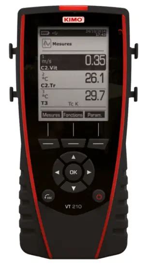 Sauermann VT 210 Thermo Hygrometer Anemometer User Guide