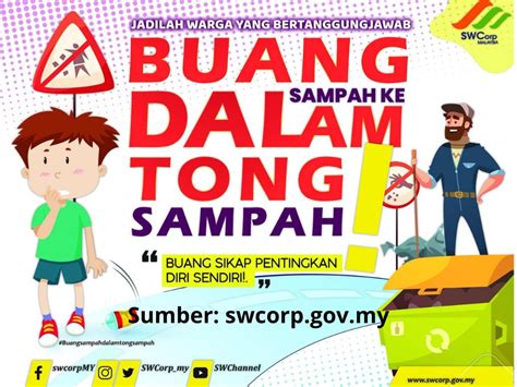 Buang Sampah Ke Dalam Tong Sampah Portal Rasmi Majlis Daerah Lenggong