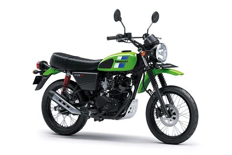 2023 Kawasaki W175新色：小排量w車系！復古輕檔車tr Sesecafé三車型