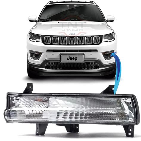 Luz Diurna Milha Jeep Compass Esquerda TNT AUTO PARTS