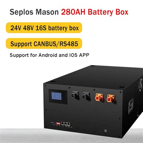 Seplos V V Mason Diy Unit Suitable Ah Cell Lifepo Battery Case