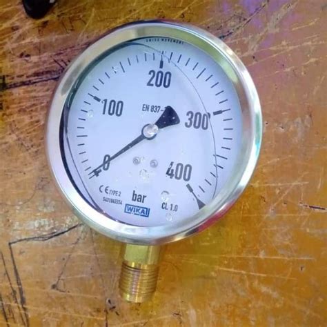 Promo Pressure Gauge Wika Brass Stainless Kuningan Bar Diskon