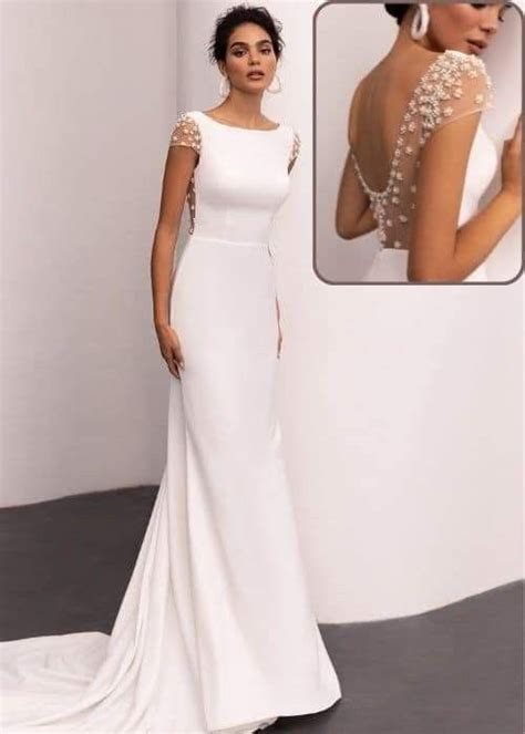 Pin On Moda In Wedding Dresses Simple Wedding Dresses Womens