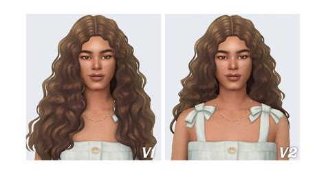 Sims 4 Long Curly Hair Maxis Match Infoupdate Org